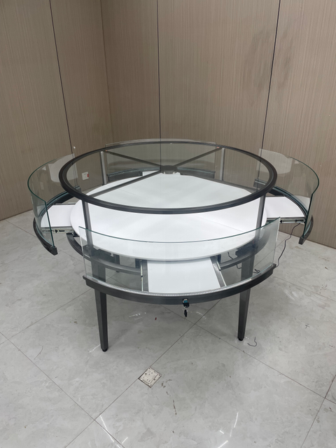 Cabinet d'affichage de bijoux simple