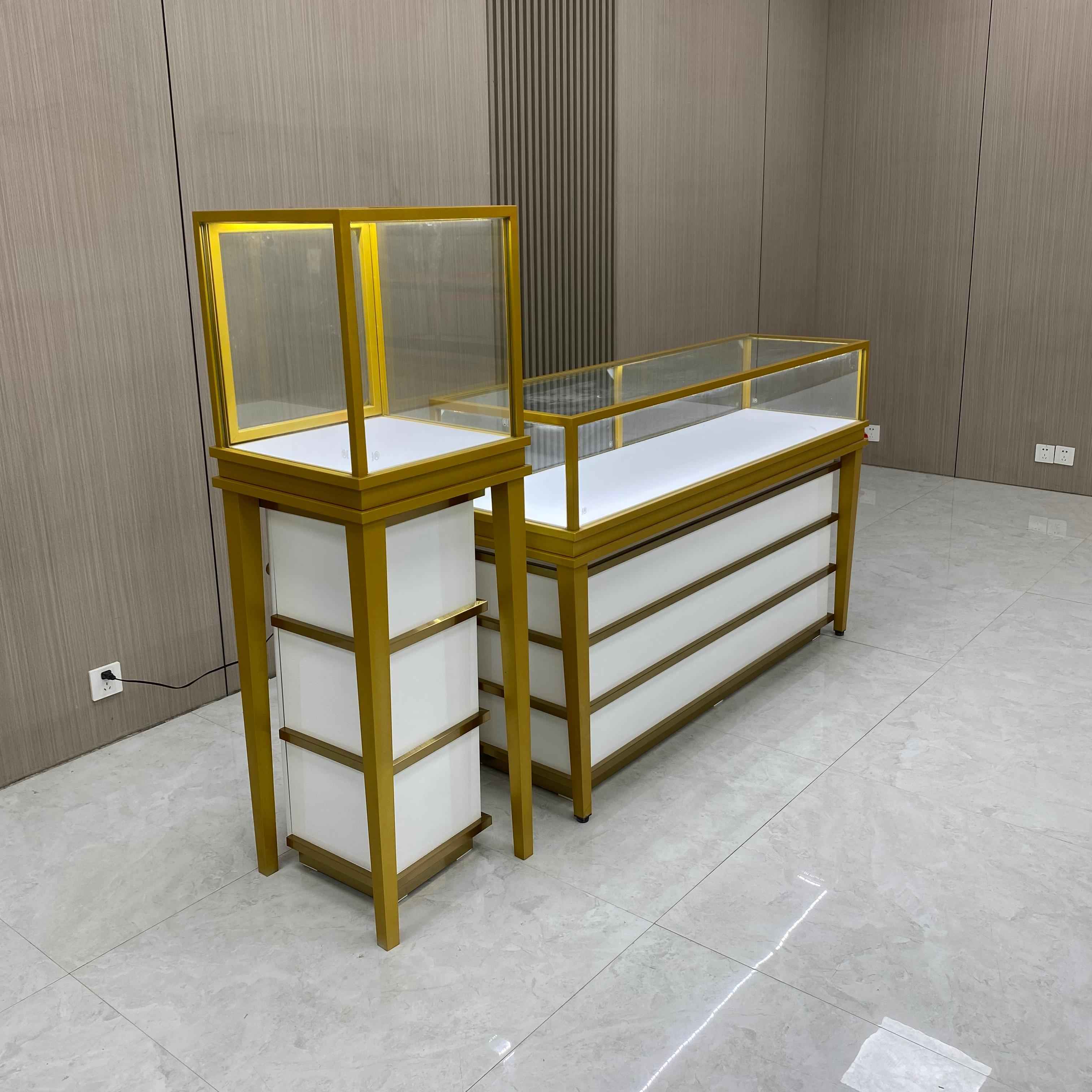 Armoire d'affichage en verre personnalisée