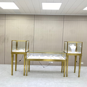 Titanium Gold Set Bijoux Display Cabinet