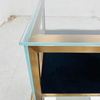Armoire de bijoux en forme de ventilateur en acier inoxydable