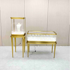 Cabinet d'affichage de bijoux de conception de luxe
