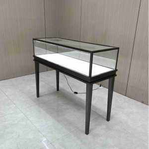 Armoire d'affichage de bijoux en acier inoxydable