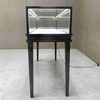 Armoire d'affichage de bijoux en acier inoxydable