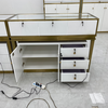 Titanium Gold Combination Set Bijoux Display Cabinet