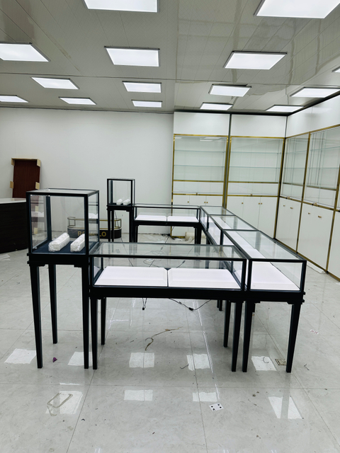 Armoire d'affichage de bijoux de vente au détail