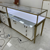 Titanium Gold Combination Set Bijoux Display Cabinet